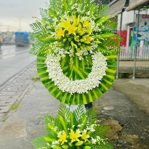 Vòng hoa viếng đám tang giá rẻ ở Đà Nẵng