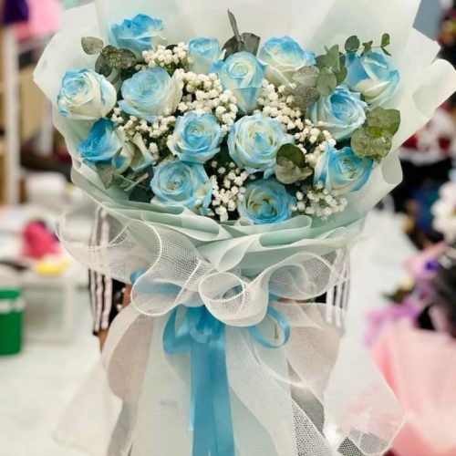 Hoa Bó Hồng Xanh Dương Đà Nẵng