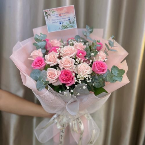Hoa Bó Hồng Hai Tông Hồng Đà Nẵng