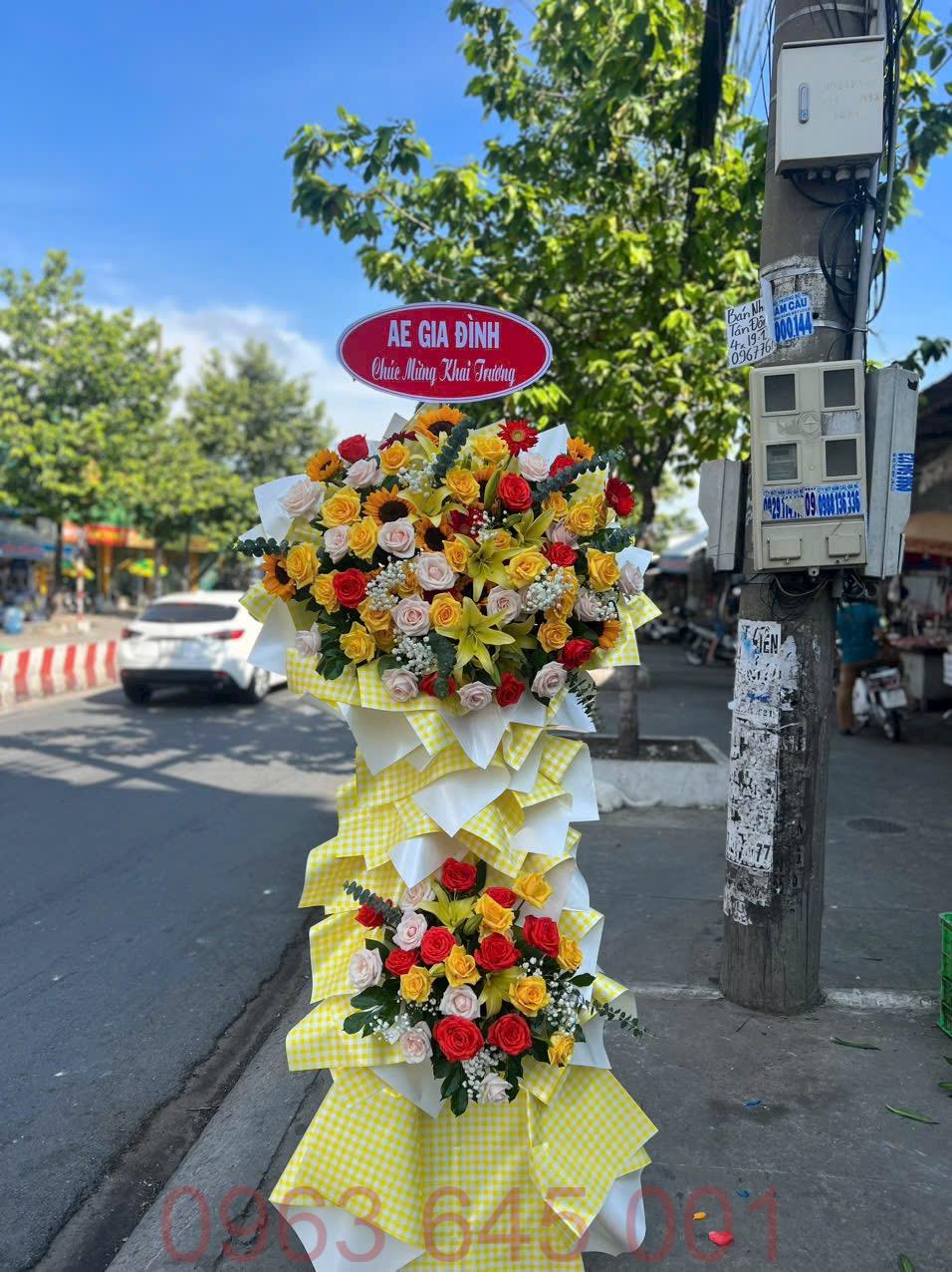 Giao hoa khai trương tận nơi tại Đà Nẵng